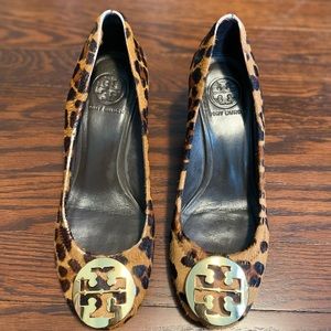 Tory Burch Cheetah Wedge